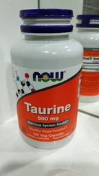 Таурин Now Foods (Taurine) 500 мг 100 капсул