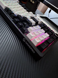 Клавиатура механическая проводная GamePro MK170B Hot-Swap Red Swich 95% RGB Black фото от покупателей 18