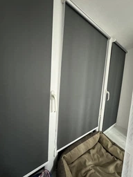 Рулонна штора термо 051 блекаут DecoSharm 52x170 см Білий фото від покупців 11