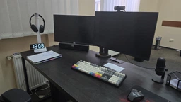 Кронштейн-подставка для двух мониторов North Bayou NB F160 VESA 17" - 27" настольный с 3D регулировкой и функцией PIVOT Черный фото от покупателей 11