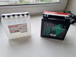 Мото аккумулятор 12Ач 200А "+" справа LP Battery, MA LTX14L-BS фото от покупателей 1
