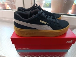 Женские кеды низкие Puma Smash Platform v3 SD 39194202 40.5 (7UK) 26 см Puma Black-Puma White-Puma Gold (4065453598678) фото от покупателей 13