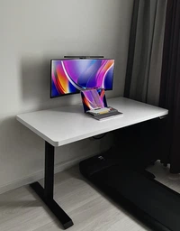Стіл-Смарт із електрорегульованою висотою iDesk USB LUXURY Duo Motor з дерев'яною стільницею 160х80 фото від покупців 1