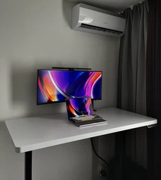 Стіл-Смарт із електрорегульованою висотою iDesk USB LUXURY Duo Motor з дерев'яною стільницею 160х80 фото від покупців 2
