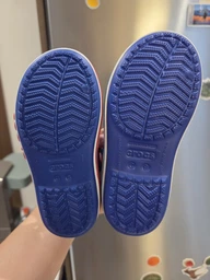 Детские сандалии Crocs Crocband Sandal Kids 23 темно-синий/красный 12856