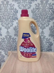 Засiб рiдкий для прання WOOLITE 1,8л д/Кольорових тканин з Кератином фото від покупців 16