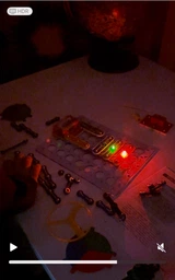 Конструктор детский электронный Doka "Свет и цвет RGB" D70700