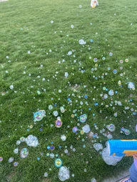 Дитячий пістолет-генератор мильних бульбашок з LED-підсвіткою
