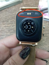 Зарядний USB кабель на розумний годинник HW22 30 см. Чорний