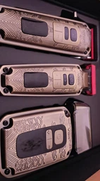 Комплект 3 в 1 VGR V-642 машинка для стрижки, тример и шейвер 800mAh/1600mAh/2600mAh/LED display/IPX6/Gold (00000009034)