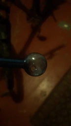 Скляна трубка для куріння Oil Standart Blue
