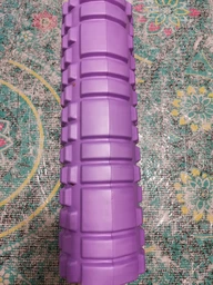 Массажный ролик Grid Roller YogaLife 45х14 см оранжевый (роллер, валик, цилиндр для МФР и йоги, массажер для спины, ног, рук, шеи) YL-GR2.1-Or фото от покупателей 1