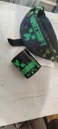 Подарочный набор: Детская сумка-бананка+Кружка майнкрафт "Minecraft"для мальчика (0002) фото от покупателей 2