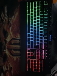 Клавиатура игровая XTRIKE GAME KEYBOARD, Проводная геймерская клавиатура, мембранна клавиатура, клавиатура с подсветкой RGB + мышка игровая в подарок фото от покупателей 12