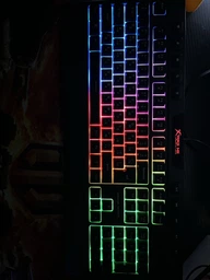 Клавиатура игровая XTRIKE GAME KEYBOARD, Проводная геймерская клавиатура, мембранна клавиатура, клавиатура с подсветкой RGB + мышка игровая в подарок фото от покупателей 11
