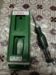 Отвертка Bosch с трещоткой и 12 насадками (1600A02BX2) фото от покупателей 5
