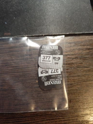 Батарейка часовая Maxell 377, V377, SR626SW, SR66, 606 фото от покупателей 1