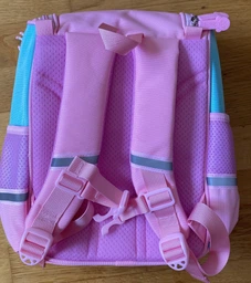 Школьный рюкзак,портфель 1-2 класс для девочек мягкая спинка ZMbaby Розовый Единорог, высота 32см + 3D пенал фото от покупателей 5