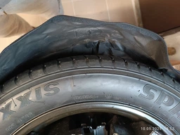 Чехол на колесо Beltex Докатка R17 71 x 17.5 см закрытый 1 шт Черный (BX95900) фото от покупателей 1