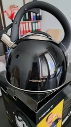 Чайник зі свистком Holmer Memory 3 л чорний WK-1430-BCSB фото від покупців 5