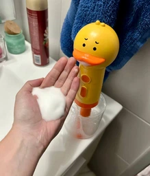 Автоматичний генератор піни / піноутворювач для купання тварин Duckling спінювач шампуню для собак і котів, 350 мл, жовтий (102426305)
