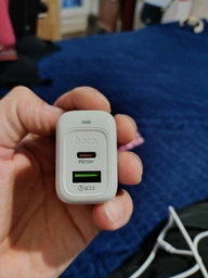 Швидка зарядка для iPhone 8/X/11/12/13/14 Комплект Кабель Type-C Lighting Блок живлення USB-C (Type-C) + USB Hoco 18W White фото від покупців 4