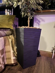 Горшок для цветов Prosperplast Furu Square 26,5см Антрацит