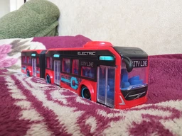 Городской Автобус Dickie Toys Вольво 7900Е 40 см с открывающимися дверями (3747015) Красный