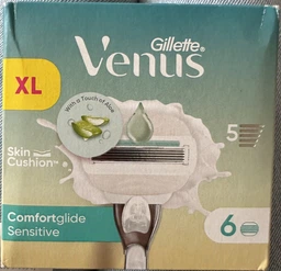 Сменные картриджи для бритья (лезвия кассеты) женские Venus & Olay Sugarberry Scent с ароматом сладких ягод 6 шт