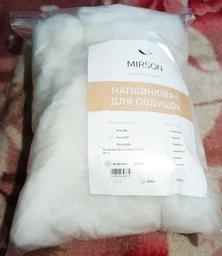 Наполнитель для подушек MirSon Eco-Soft 250 г (2200000656872) фото от покупателей 1