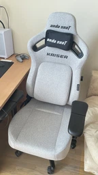 Кресло для геймеров Anda Seat Kaiser 4 Grey Fabric Size XL (AD12YDDC-XLL-20-G-CF) фото от покупателей 16