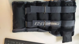 Обважнювачі набірні EasyFit чорно-сині для ніг і рук (обважнювач, пара по 2,5 кг з регульованою вагою) YL-WHT-0,5-2,5-BL фото від покупців 1