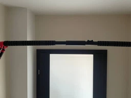 Турнік розсувний Cornix Elite+ 130-170 см XR-0296 Black/Red фото від покупців 3