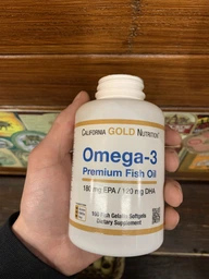 Жирні кислоти California Gold Nutrition Omega-3 Premium Fish Oil DHA 100 капсул фото від покупців 1