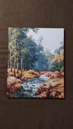 Картина по номерам. Карпатский фонтан ©Сергей Лобач. 40х50. KHO2882. Идейка