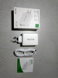 Сетевое зарядное устройство RZTK GaN2 100W USB-A (QC4.0) 2xUSB-C (PD3.0) + кабель USB-C 100W White фото от покупателей 5
