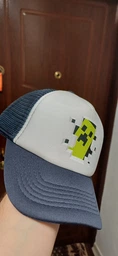 Кепка Тракер детская Майнкрафт (Minecraft) (33404-1709-3) 52-57 см Темно-синий