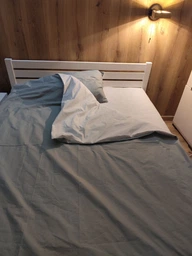 Комплект постельного белья Наша Швейка Бязь Светлый серый с белым однотонный Евро 200х220 см фото от покупателей 1