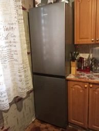 Холодильник Gorenje з нижн. мороз. камерою, 185х60х60см, 2 дв., Х- 207л, М- 93л, A++, NoFrost Plus, Fresh zone, Зовн. Диспл, сірий фото от покупателей 5