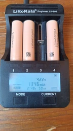 Акумулятор Voltronic 18650 Li-Ion LGDAHD2C1865, 2100mAh, 25A, 4.2/3.7/2.5V, BEIGE, PVC BOX (YT13281) фото від покупців 1