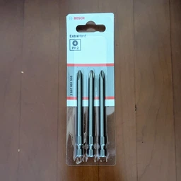 Бита Bosch Extra-Hart PH2, 89 мм, 3 шт (2607001535)