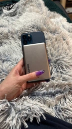 Павербанк 10000mAh з підтримкою MagSafe Type-C Power Bank повербанк бездротовий для заряджання телефону портативний магнітна бездротова зарядка універсальна 10000маг QINETIQ MAGPRO фото від покупців 9