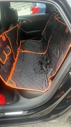 Автогамак для собак в машину на заднє сидіння авто гамак накидка чохол автомобільна підстилка з бортами для перевезення собаки (002249) фото від покупців 9
