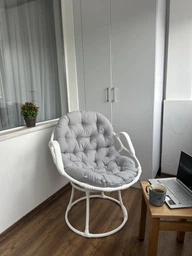 Кресло "Гавана" Beige Бежевый из искусственного ротанга, садовое кресло, мебель для балкона и террасы