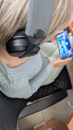 Ігрові навушники WALKER Bluetooth бездротові накладні повнорозмірні геймерська гарнітура USB з мікрофоном шумопоглинанням підсвіткою Hi-Fi звук RGB для ПК ноутбука телефона айфона Android iPhone стерео чорні + мішечек в подарунок фото від покупців 17