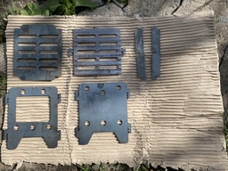 Походная стальная щепочница Metalzavod 2 мм разборная малая (SHP-2S) фото от покупателей 1