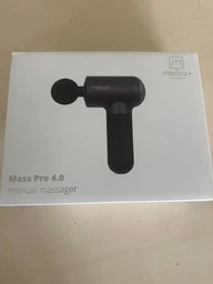 Перкусійний масажер для тіла та м'язів Medica+ MassHand Pro 4.0 White фото від покупців 2