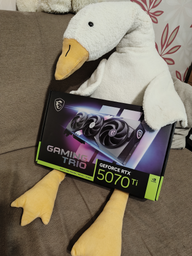 Видеокарта MSI PCI-Ex GeForce RTX 5070 Ti Gaming Trio OC 16GB GDDR7 (256bit) (2580/28000) (HDMI, 3 x DisplayPort) (RTX 5070 Ti 16G GAMING TRIO OC ) фото от покупателей 12