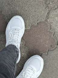Жіночі кросівки Skechers 117354 WHT 39 (US 9) 26 см Білі фото от покупателей 12