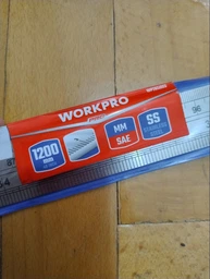 Линейка нержавеющая WORKPRO 1200 мм PRO WP265003 фото от покупателей 2